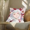 Anime The H-Heike Story Pillow Case Fashion Square Pillowcase Bedroom Sofa Room Ins Decoration Leisure