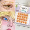 Natural Look Eyelash Extensions Wispy Style Segmented Lashes Natural Individual Lashes  For Women