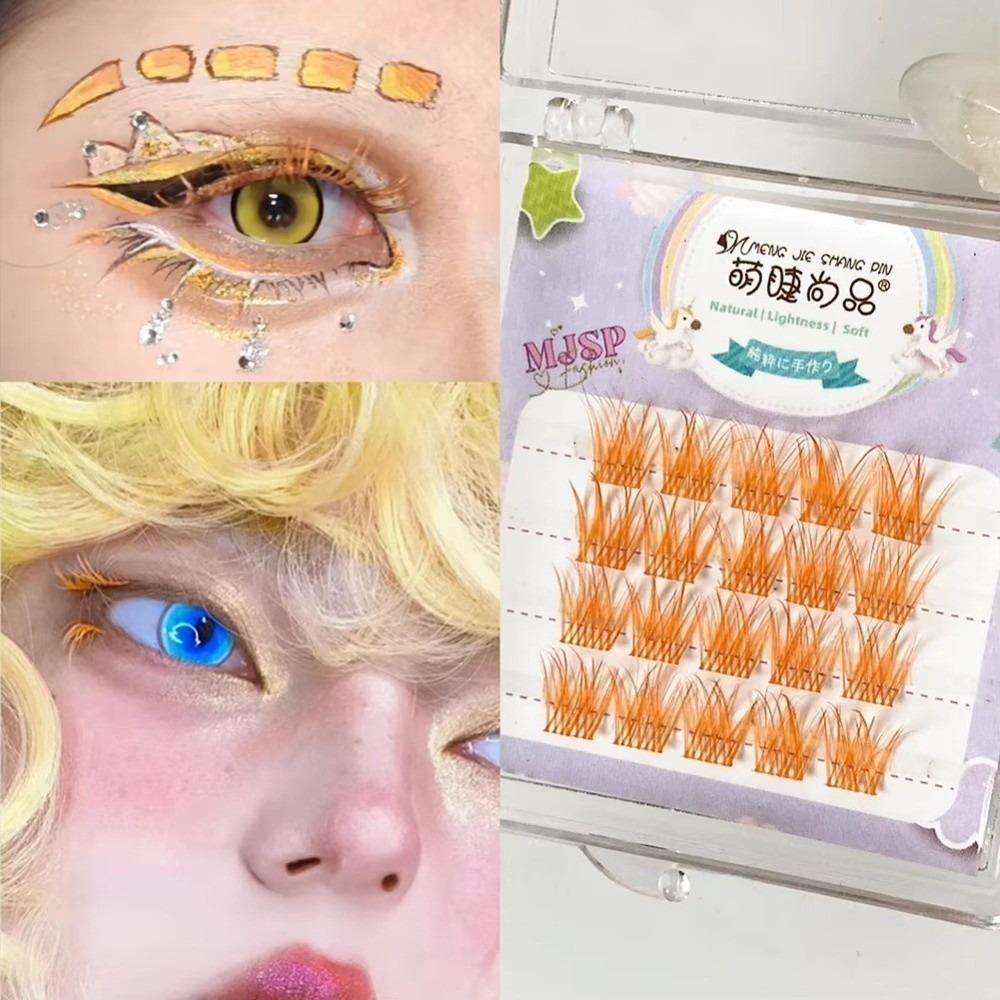 Natural Look Eyelash Extensions Wispy Style Segmented Lashes Natural Individual Lashes For Women