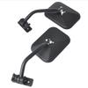Door Off Mirror For Jeep Wrangler TJ JK 4X4 Off-Road Morror Rectangular Mirrors Side View Mirror, 2 Pack-M53K