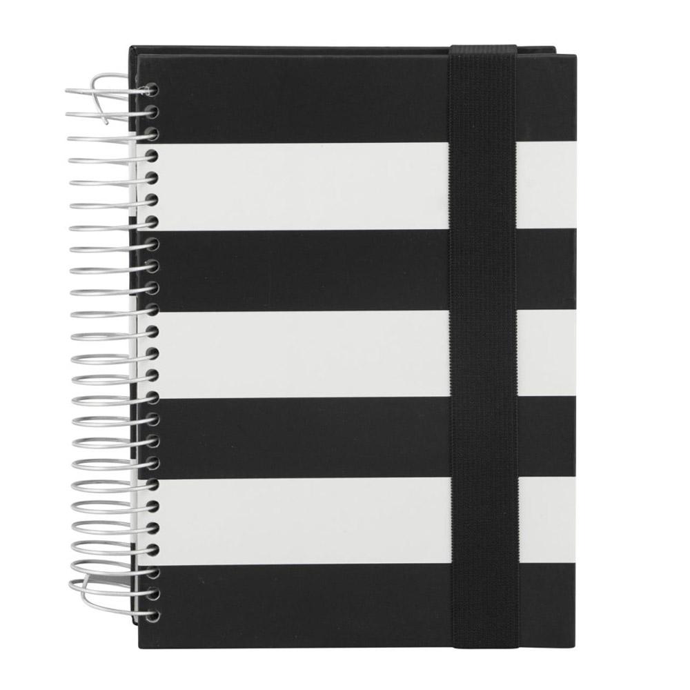 Точка с запятой Точка с запятой Mucho A5 Bold Stripe Spiral Notebook