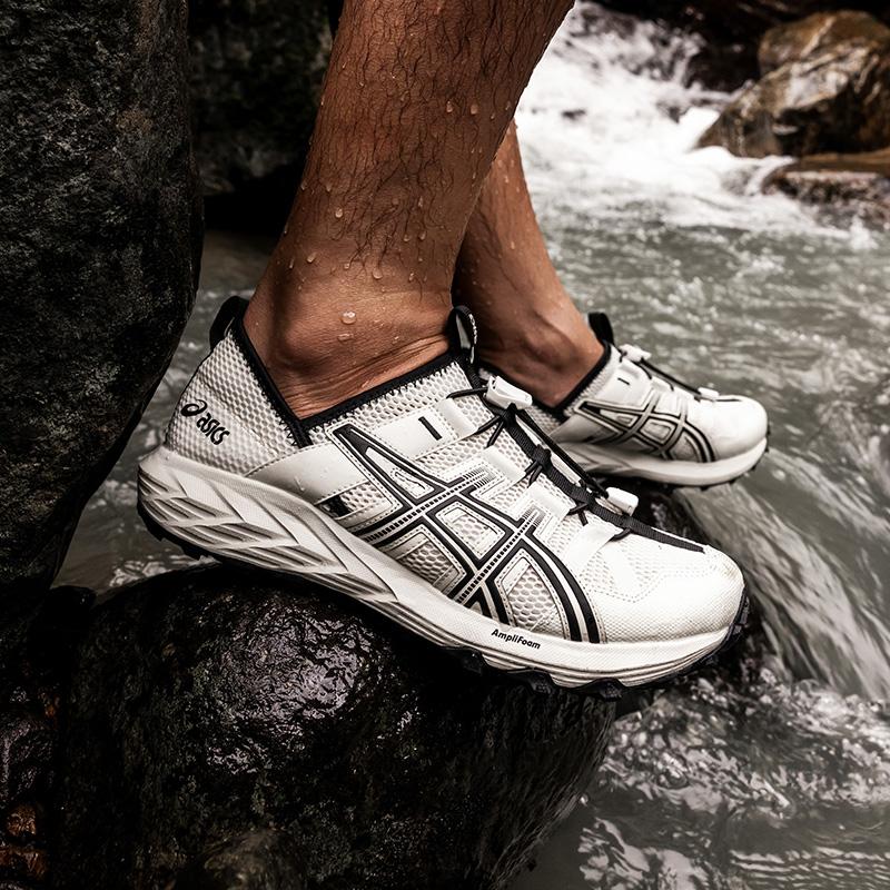 Asics Gel-Sonoma Tr Удобные Прочные Низкие Повседневные Кроссовки Унисекс Молочно-Белый 1203A719-201