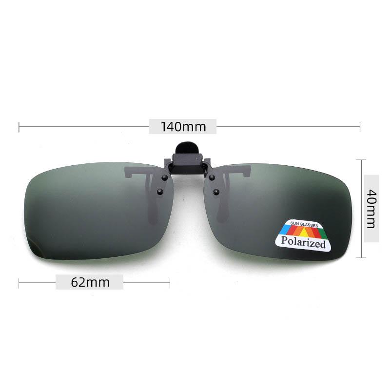 Good Driving Glasses Clip-on Polarized Sunglasses Eyewear Day Night Vision UV400 Unisex Flip-up Lens Sun Glasses Fashion Riding Sunglasses