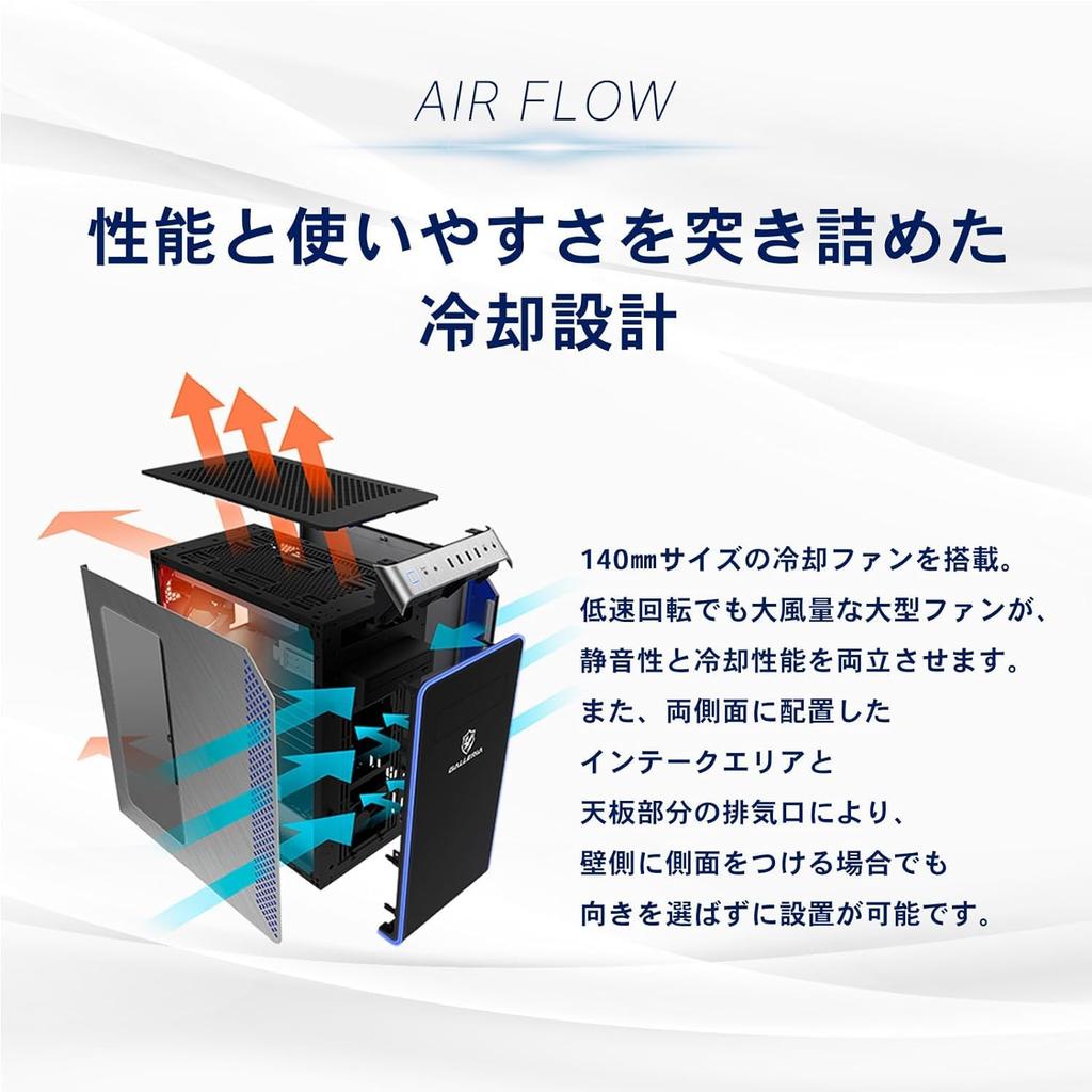 Galleria Gaming PC GALLERIA RTX4060 Core Memory 32 ГБ SSD 1 ТБ Windows 11 Home Video Editing Gunmetal XA7C-R46 i7-14700F 15202-4797