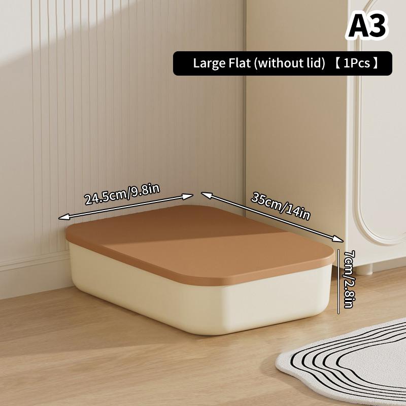 Настольный ящик для хранения всякой всячины с крышкой, ящик для одежды, пластиковая корзина для хранения, контейнер, органайзер для косметики, мелочей