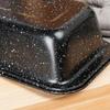 Baking pan for bread, cakes, and pastries with granite coating 25.5x13x6cm VILDE 279022