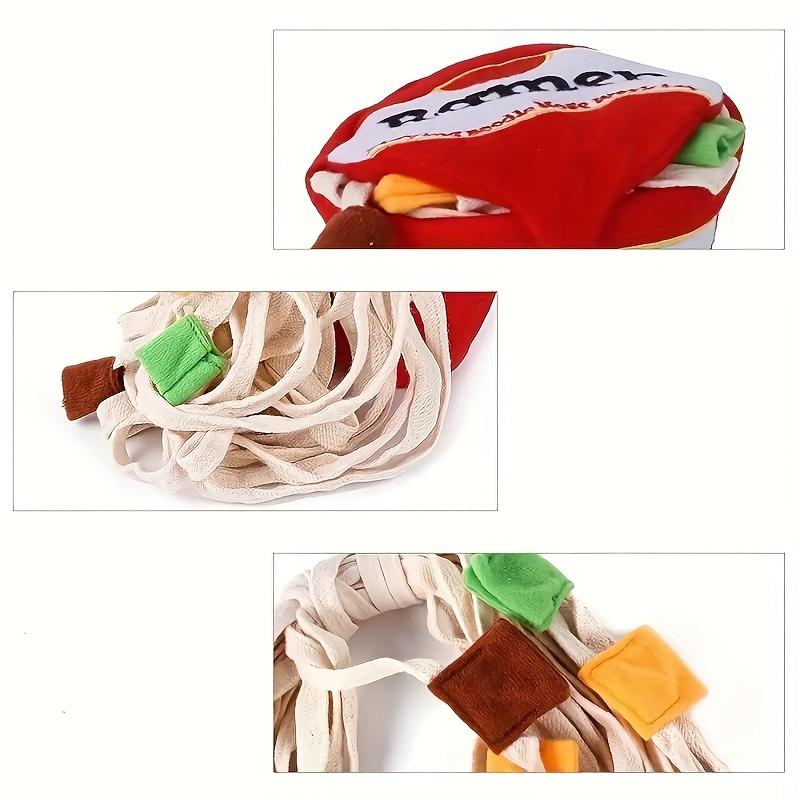 1 шт., игрушки с запахом домашних животных, дизайн лапши, шлифовка зубов для домашних животных, плюшевые игрушки, жевательные игрушки для собак, интерактивные игрушки для кошек и собак, агрессивная игрушка для собак