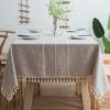 Modern Simple Tablecloth Imitation Cotton And Linen Fabric Home Dining Table Cloth Ins Coffee Table Mat Picnic Mat Home Tablecloth