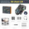 New V186 Pro Drone Professional Brushless Wifi FPV Optical Flow 3 HD Aerial Photography Obstacle Avoidance Foldable Quad-rotor Drone Children's Toy