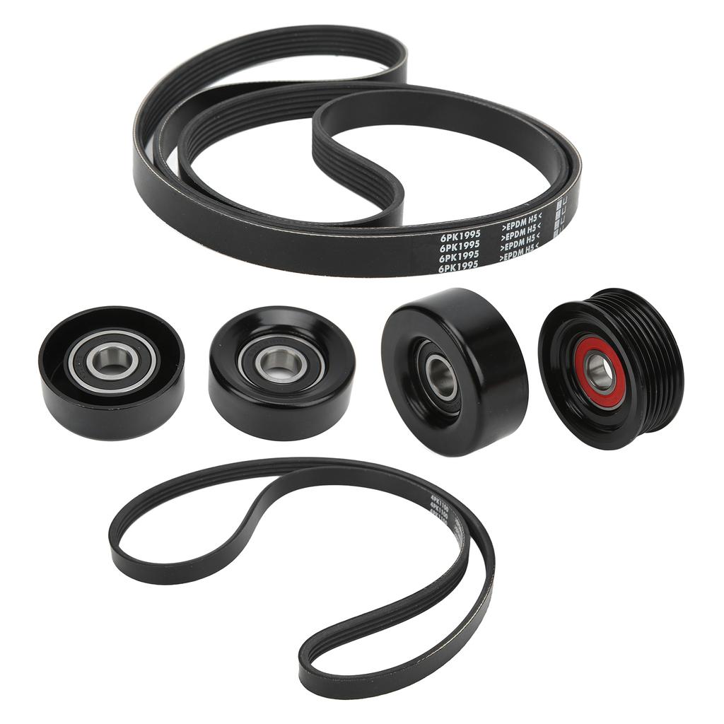 Belt Idler Pulley Kit FYE337042 Low Noise Replacement for VT VX VU VY VZ V8 LS1 LS2 GEN3 5.7 6.0L