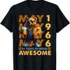 59th Birthday Bear Legends May 1966 59 Years Old For Mens T-Shirt