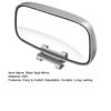 Universal Fit Wide Angle Mirror Adjustable Angle Adjustable Convex Mirror  Automotive Use