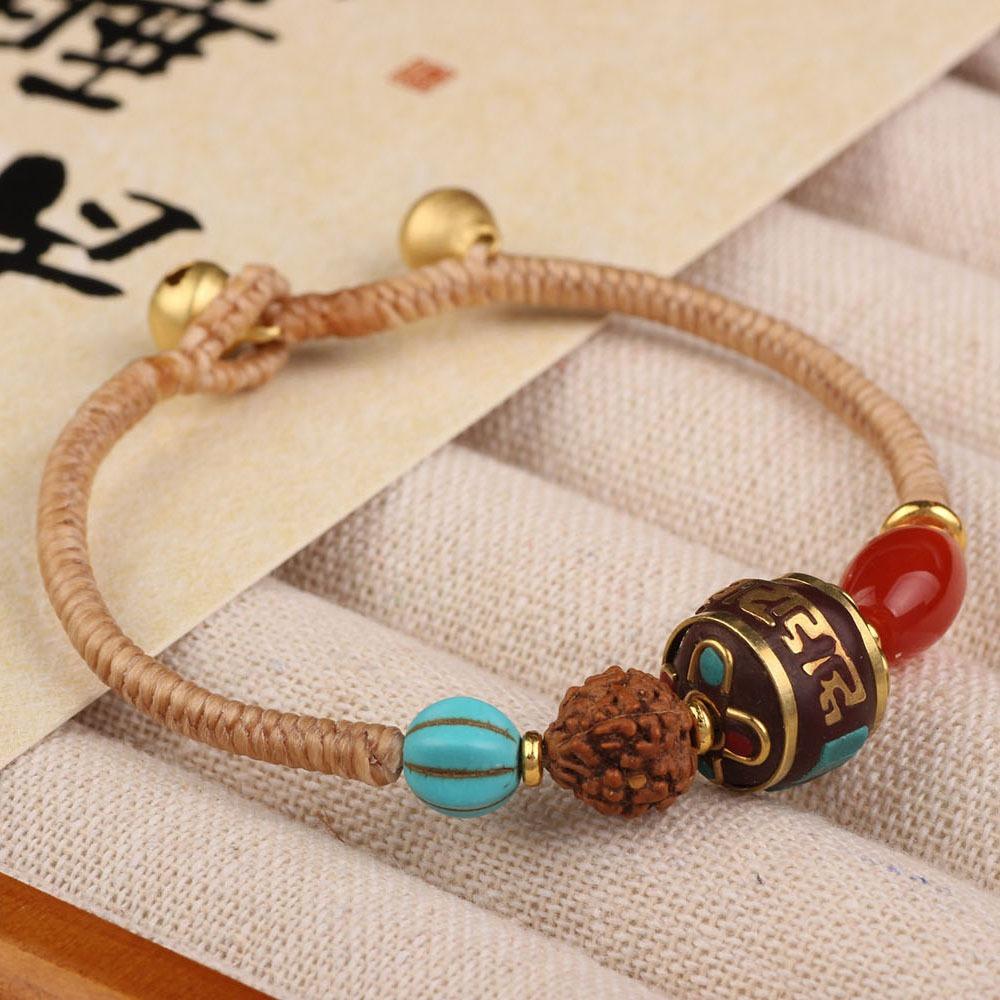 Colorful Bohemian Bracelet Nepal Tibetan Style Vintage Beaded Bracelet Jewelry