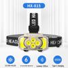 Перезаряжаемый индукционный налобный фонарь HX-816S