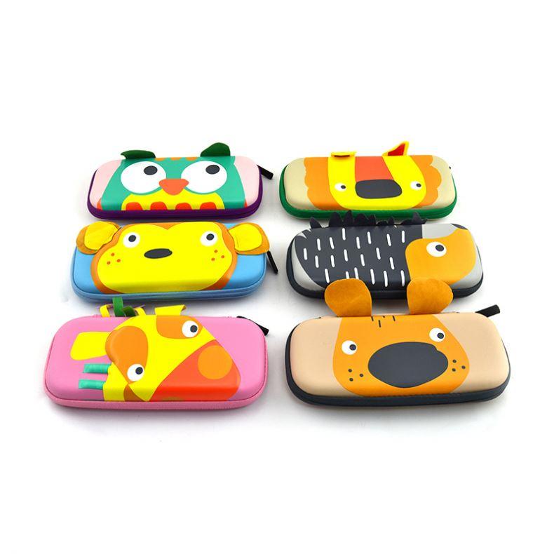 New Arrival Large Capacity Customized Design Cute EVA Zipper Pencil case for Children