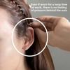 1pcs Women Plastic Full Circle Stretch Flexible Comb For Makeup Bath Clip Travel Elastic Hair Accessories Non-Slip Accessories