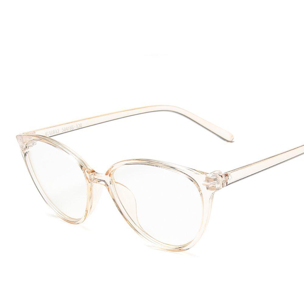 Plastic Anti Blue Light Women Men Optical Glasses Cat Eye Spectacles Blocking Glasses Eyewear