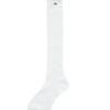 Bellialeu SUMMER RIBBED SOCKS-WHITE