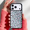 Чехол для телефона под леопардовую шкуру для iPhone 17 16 15 14 13 Pro Max Задняя крышка для 12 11 Pro Coque