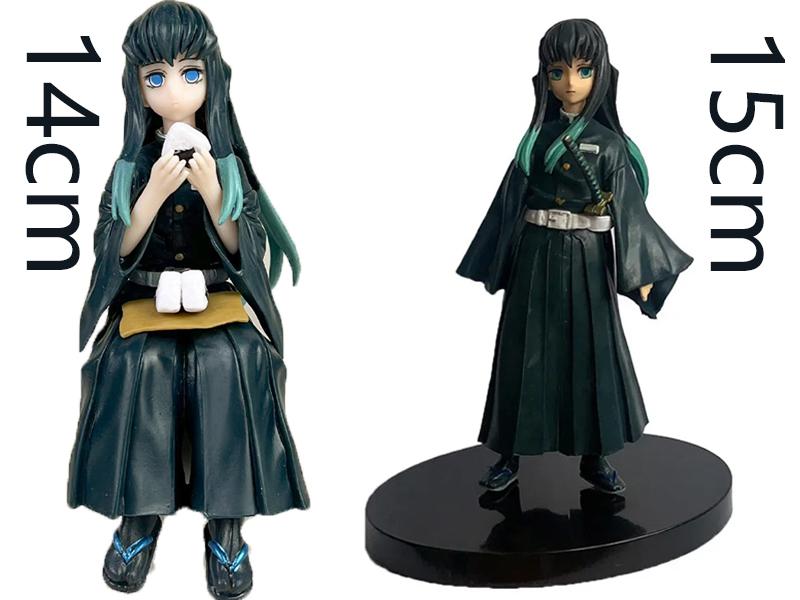 Demon Slayer Tanjiro Zenitsu Nezuko PVC Action Figure Model Set