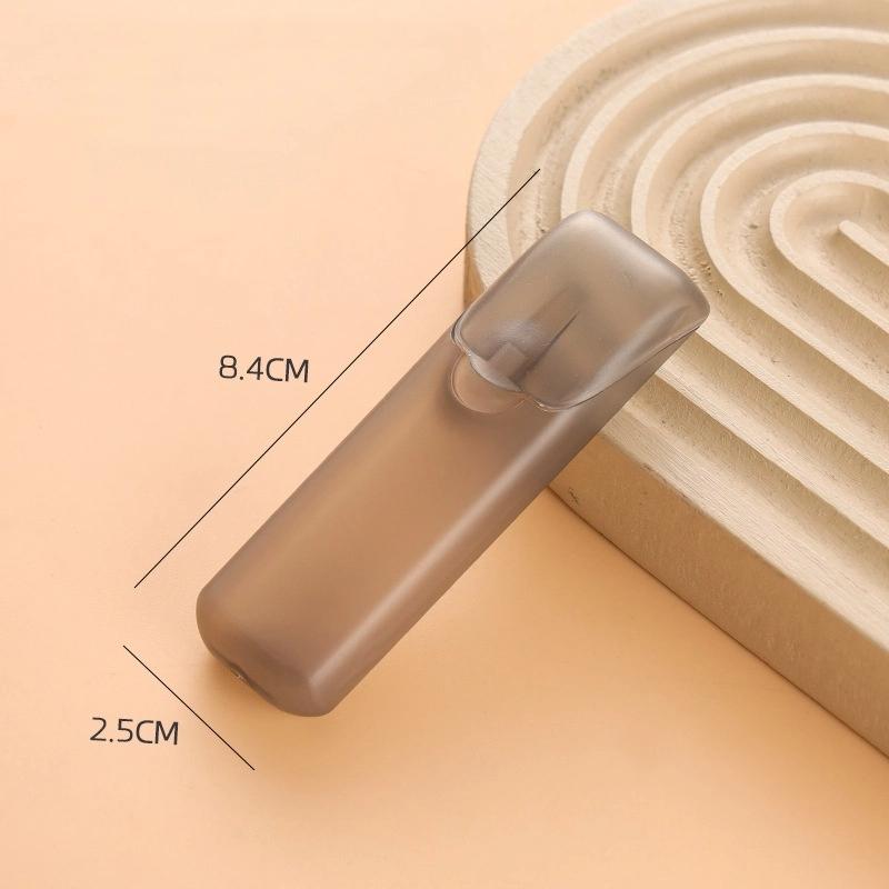 Portable Mini Storage Box Transparent Travel Toothpick Cotton Swab Container for Outdoor Travel Kitchen Restaurant Supplies