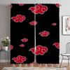 Элегантные шторы для комнаты для камеры Наруто, украшения на Хэллоуин, шторы от комаров, 2 шт., затемняющие шторы, перегородки