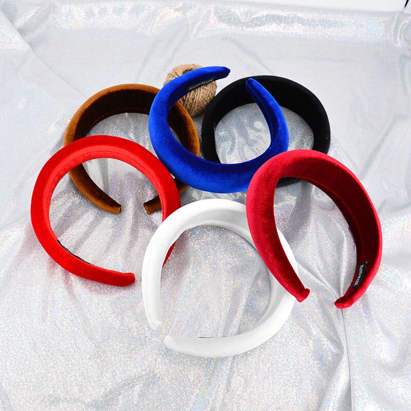 Бархатный ободок для головы