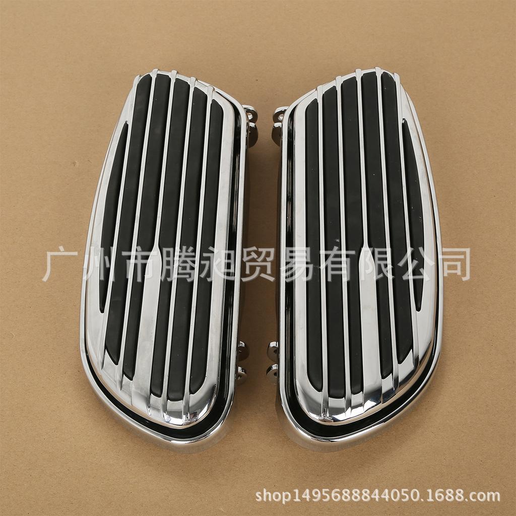 Large Modified Foot Pegs for Harley Road King, Fat Boy, Electra Glide, Street Glide & Softail