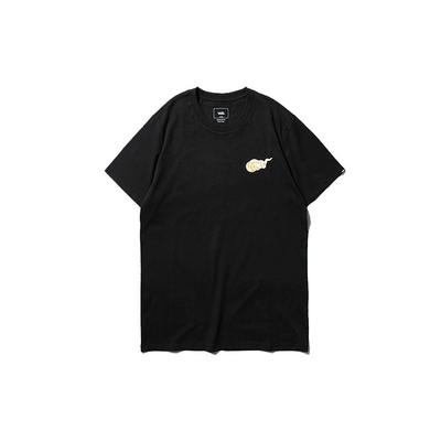 Asian Artist Collaboration Mythical Creature Print Crew Neck Short Sleeve T-shirt Men Tops Black VN0A4P5LBLK