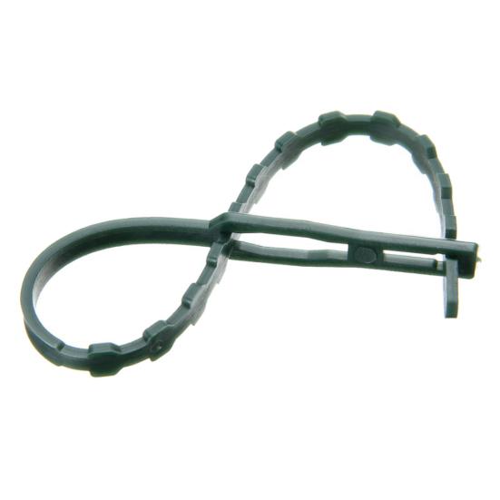 30шт 17см регулируемые многоразовые пластиковые опоры для скалолазания садовые кабельные стяжки для растений