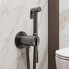 Brush Grace Titanium Dark Gray Concealed Bidet Faucet