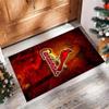 St Louis Baseball Printed Flannel Area Rug Non Slip Soft Polyester Floor Carpet Indoor Decor Mat for Bedroom Living Room Sofa