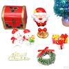 1/12 Домик для кукол Рождественские поделки Классический DIY Креативное миниатюрное украшение для фей