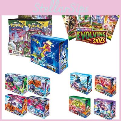 Полная коллекция из 360 карточек Покемон, включая Sword Shield Evolving Skies Shining Fates