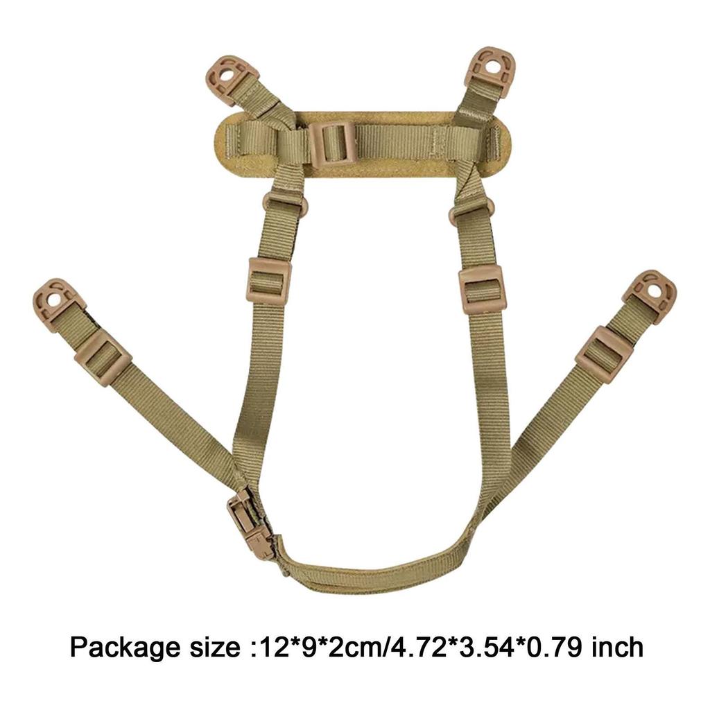 Подбородочный ремень шлема Легко установить Регулируемый с крепежными винтами для Ach