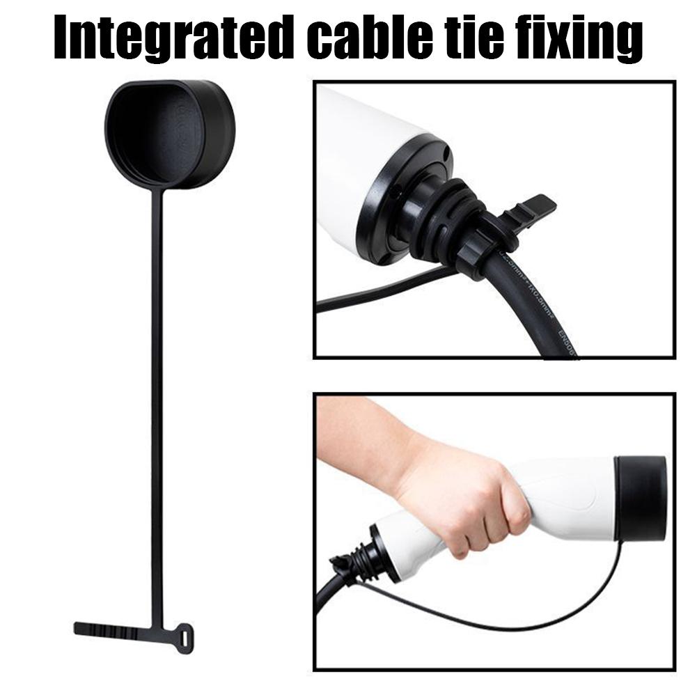 Protective Cap Charging Cable Type 2 Universal Fit Plug 2 Dust Protective Protection EV Type Cap Standard European C1Q4