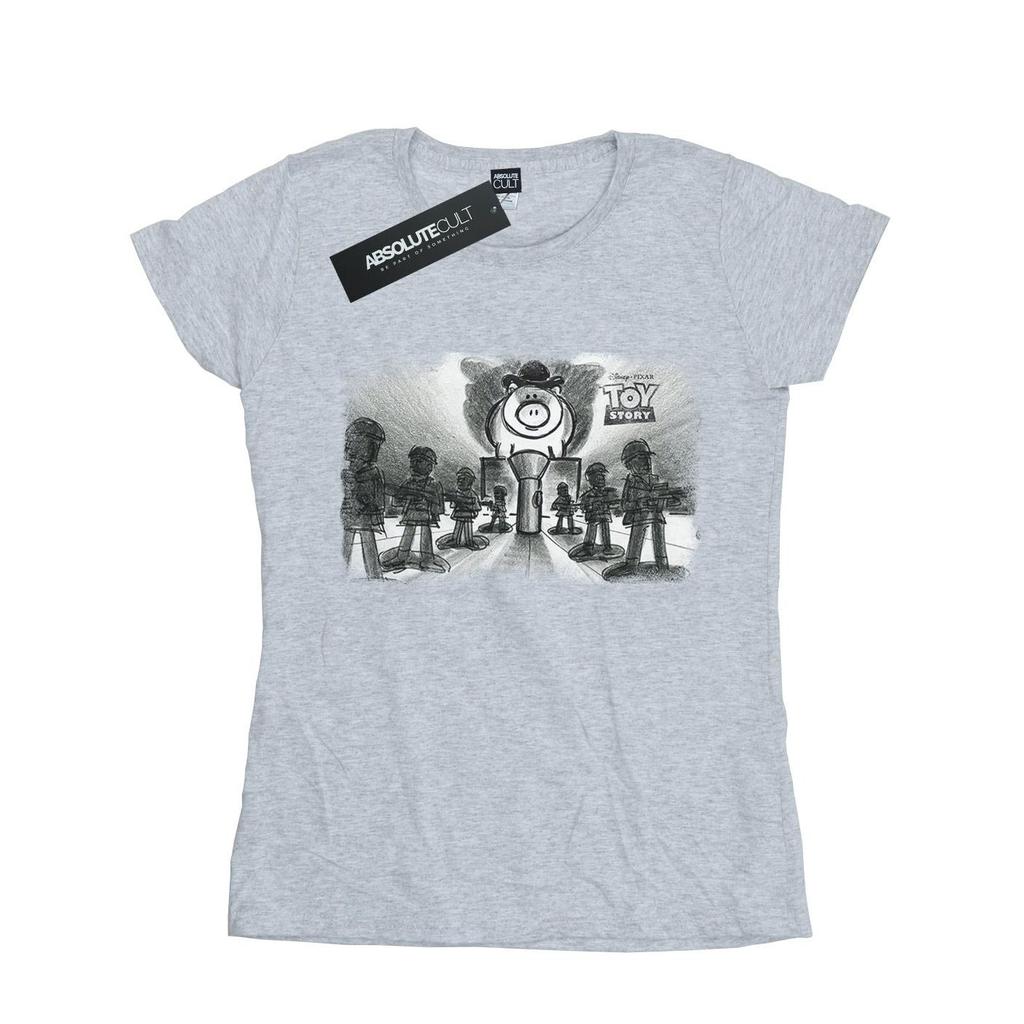 Disney Womens/Ladies Toy Story Evil Dr Pork Chop Cotton T-Shirt