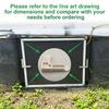 5/16x3/4Inch L Type Window Screen Frame Corner Connector Plastic Screen Corner Brackets For Home Renovation Enduring