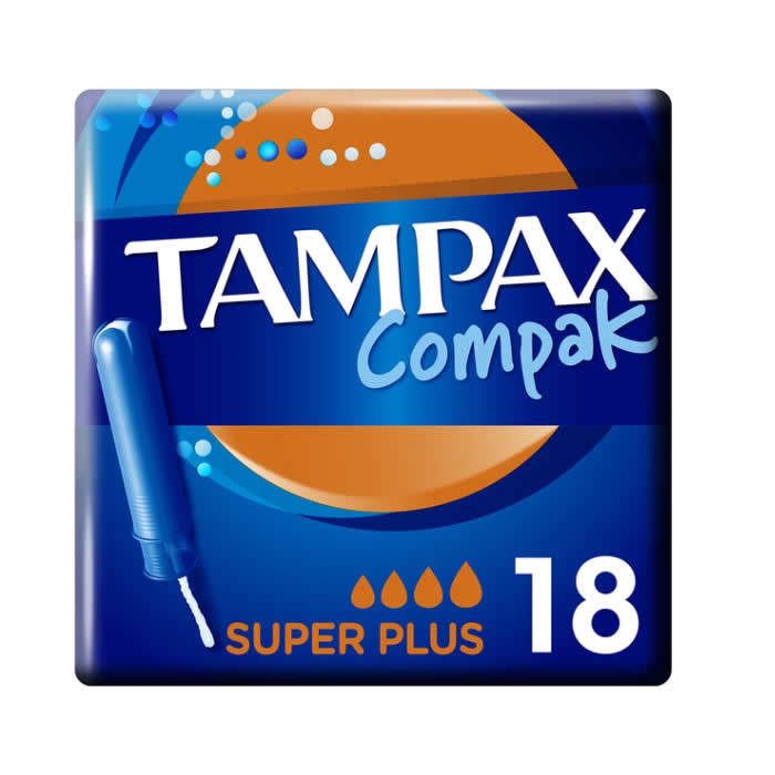 Tampax Compak Super Plus 18 шт.