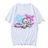 T-shirt Anime Cosplay T-shirt Unisex Aesthetic Short Sleeved Cotton Printed Summer Casual Streetwear Top