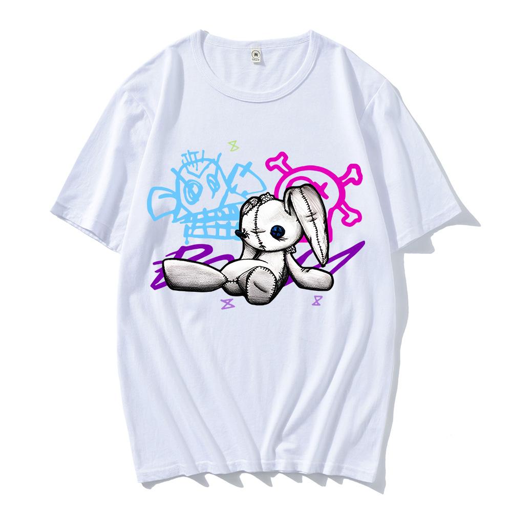 T-shirt Anime Cosplay T-shirt Unisex Aesthetic Short Sleeved Cotton Printed Summer Casual Streetwear Top