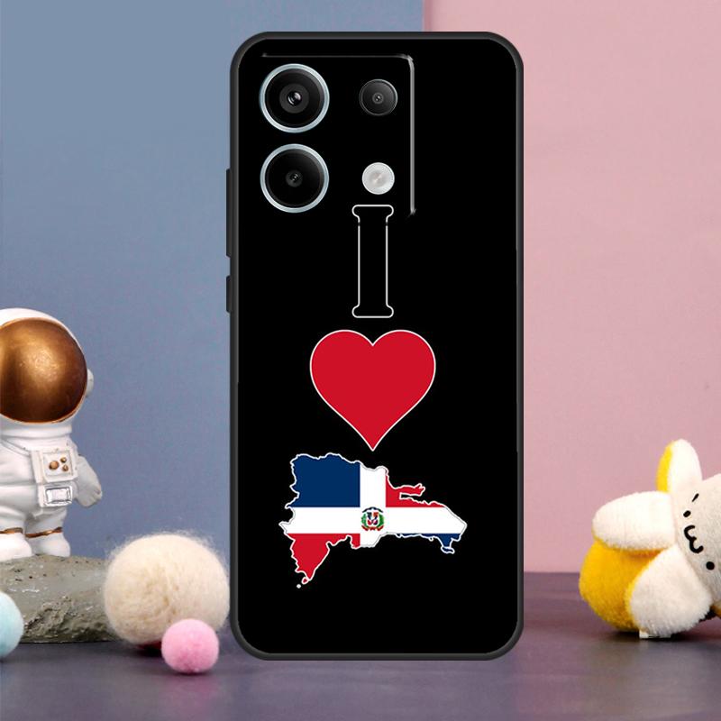 Dominican Republic Flag Case For Xiaomi Redmi Note 13 Pro 12 11 9 10 9S 10S 11S 12S Redmi 12 13 10C 12C 13C Cover