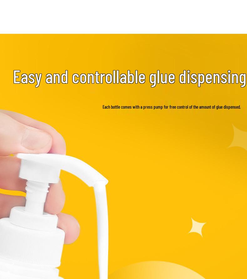 2L White Glue for Origami, Crafts, and Woodworking - Child and Student-Friendly Latex Adhesive