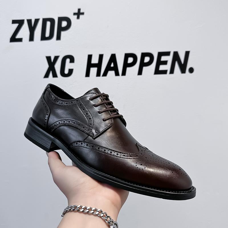 Fashion Leather Shoes For Man Genuine Leather Big Size Shoes High Quality Designer Formal Shoes Casual Shoes Fashion Business