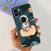 For Xiaomi Redmi A2 Case Redmi A2+ Cute Dinosaur Cartoon Back Cover Phone Cases For Redmi A2 Plus A2+ RedmiA2 Soft Fundas Bumper