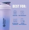 BlenderBottle Strada Изящный Нержавеющая Сталь 25 унций Шейкер для Протеина, Оригинальный Продукт BlenderBottle, Объем 740 мл (590 мл Отметки), Лавандовый Омбре, BBST
