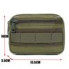 Double Layer Waist Bag Men Molle Waist Belt Nylon Hip Pouch Fanny Pack Camping Hiking Bag Purse Backpack Accessories Utility Bag