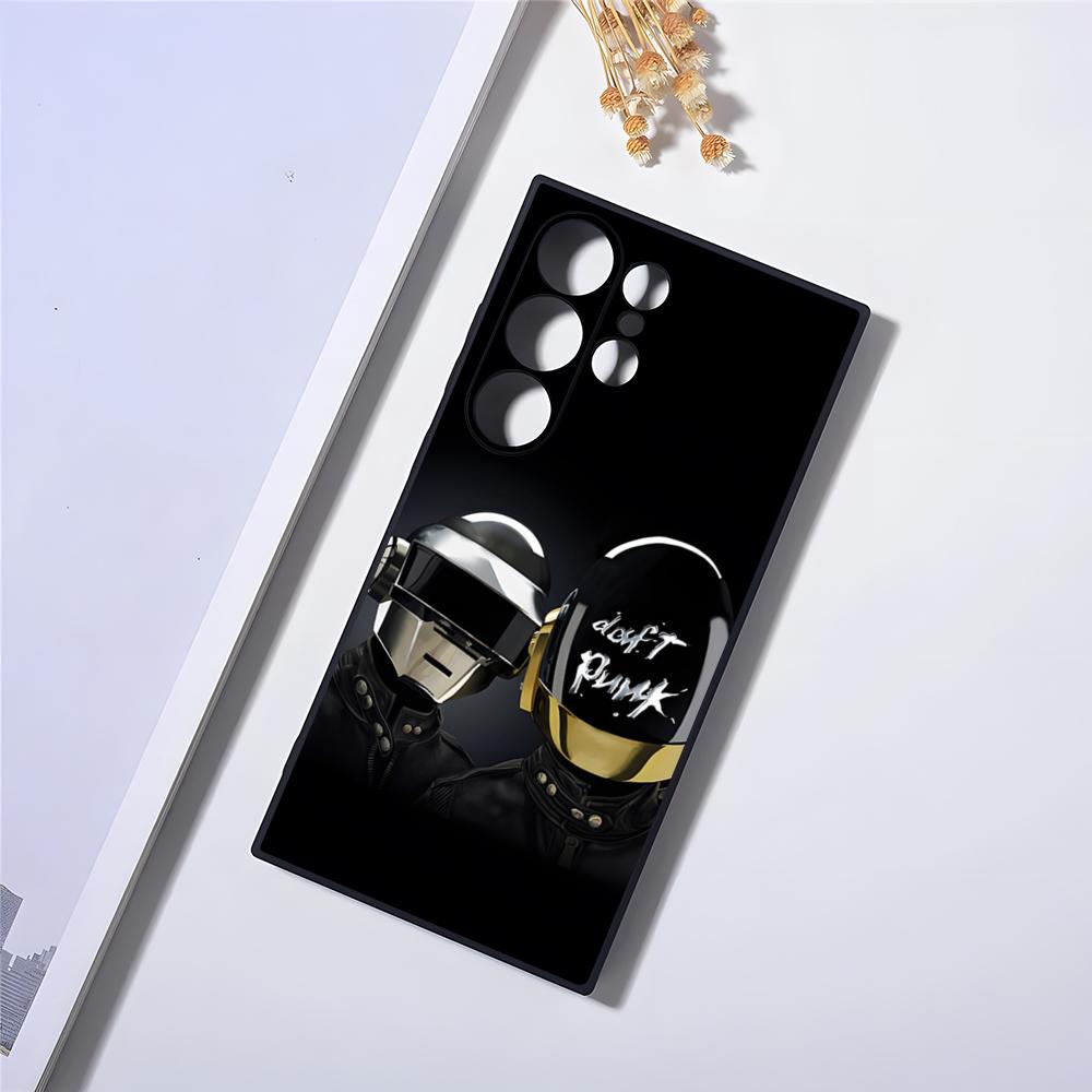 Чехол для телефона DJ D-Daft Punk для Samsung S24 Ultra S25 S23 Fe S22 S20 S21 Plus A16 A54 A34 A24 A53 Задняя крышка