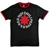 RED HOT CHILI PEPPERS Классическая футболка с астериском Черная Новая
