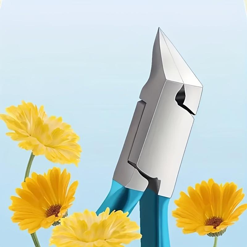 Универсальные кусачки из нержавеющей стали с острым кончиком для удаления омертвевшей кожи в бороздке ногтя на пальце ноги